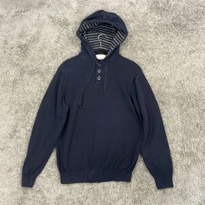 Frederik Anderson Copenhagen Navy Hoodie Sweater